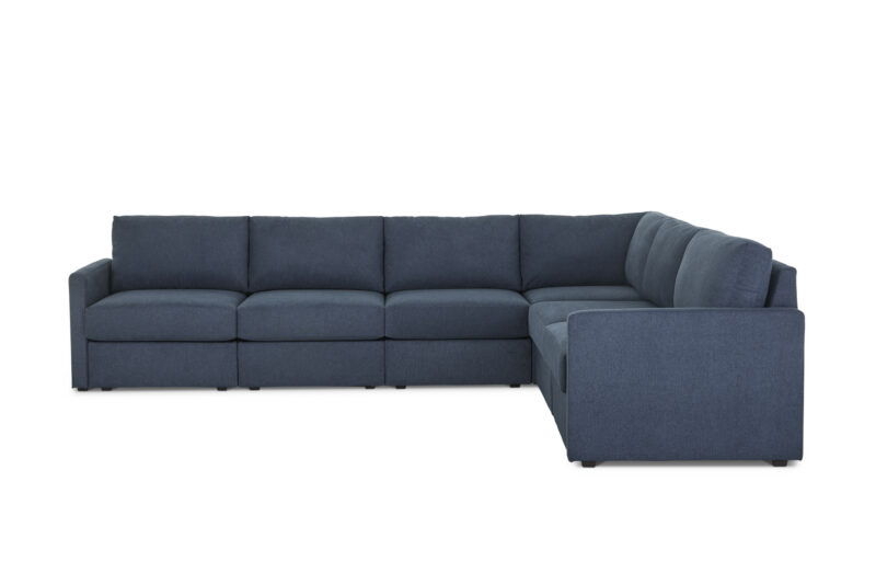 Flex 6-Seat Sectional with Narrow Arm