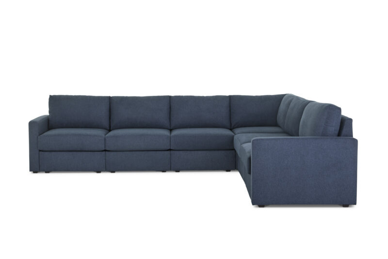 Flex 6-Seat Sectional with Standard Arm