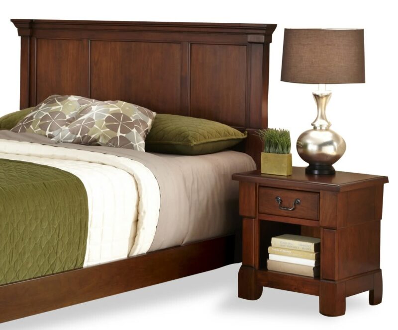 Aspen King Headboard and Nightstand