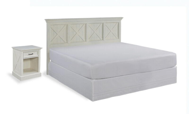 Seaside Lodge King Headboard and Nightstand