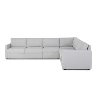 Flex 6-Seat Sectional with Narrow Arm