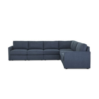 Flex 6-Seat Sectional with Narrow Arm