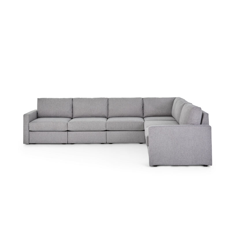 Flex 6-Seat Sectional with Standard Arm